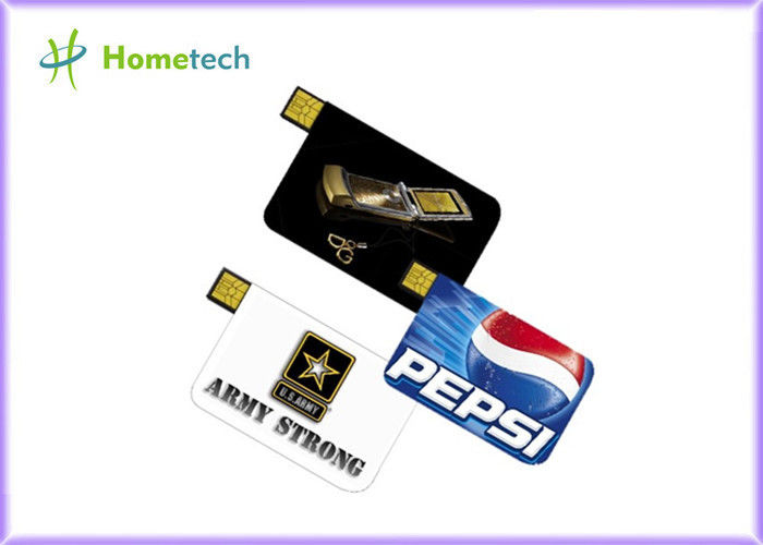 Customized LOGO Credit Card USB Storage Device High Capacity 64GB