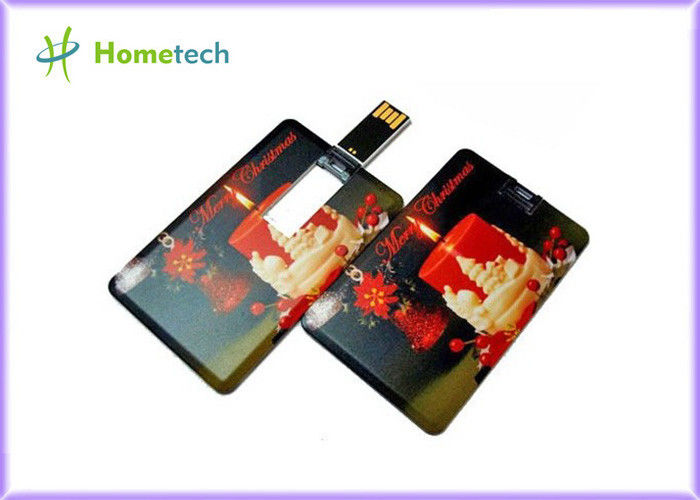 Customized Logo 4gb / 2gb Credit Card USB Storage Device High Capacity