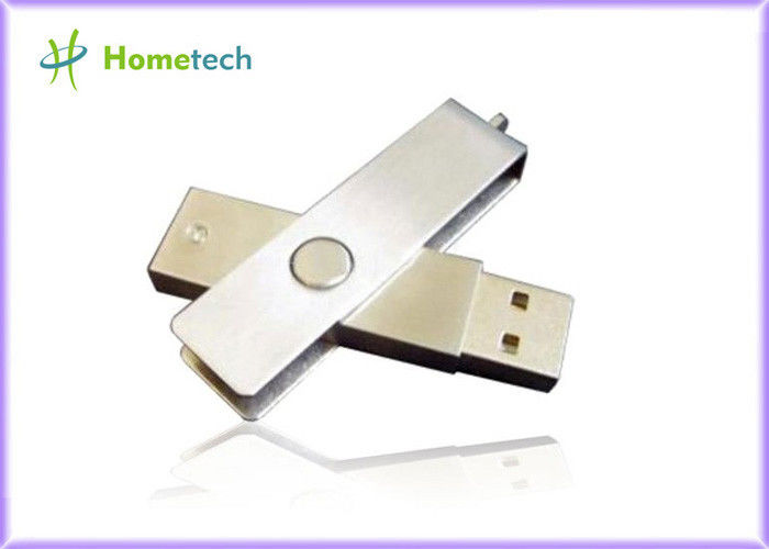 Sliver USB 2.0 Twist USB Sticks / Memory Drive Pen Drive Stick