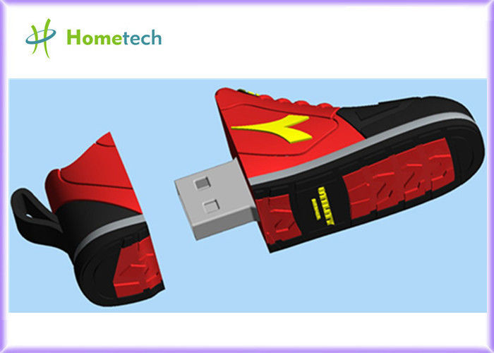 Red sneaker shaped 4GB/ 8GB Customized USB Flash Drive Sport shoes USB Keys / custom Pen Drive 2GB -8GB