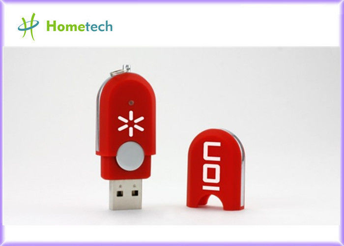 High Speed Red Plastic USB Flash Drive 4GB 8GB Rectangle For School