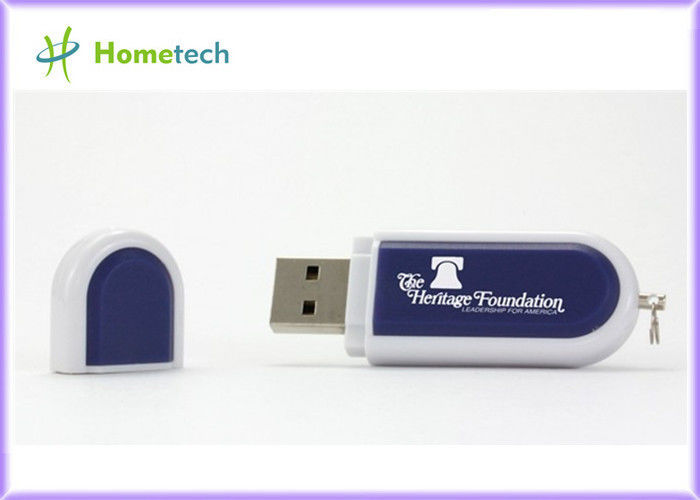 Orange Plastic USB Flash Drive / Windows Vista Flash Drive For Home
