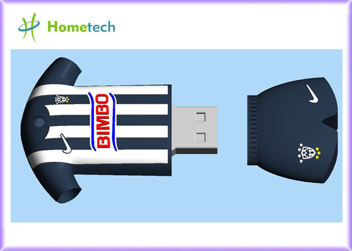 Pantone Customized rayados Polo shirt  USB Flash Drive High Speed 2.0 interface Read Speed