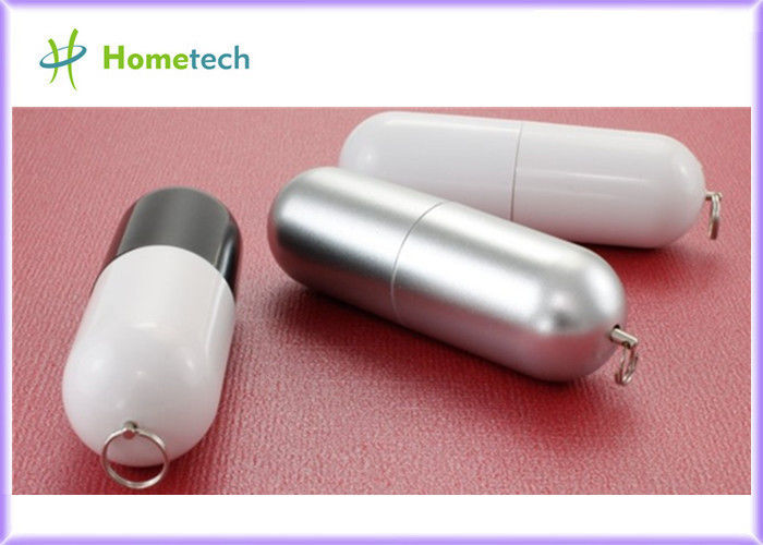 Cute capsule Plastic USB Flash Drive 32gb usb 2.0 flash drive / portable thumb usb flash drive
