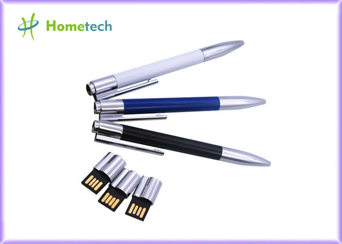 Metal Ball Point USB Flash Pen Drives 2.0 4GB 8GB 16GB 32GB Flash Memory Sticks Pendrives