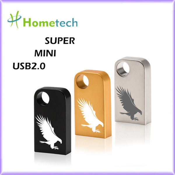 Super Ultra Mini Metal Thumb Drives Pendrive 16gb USB 2.0 4GB / 8GB 1 Year Warranty