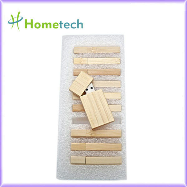 USB 2.0 32GB 64GB Bamboo Wooden Flash Drive Memory Stick for Wedding Gifts Pen Drives Photography U Disk