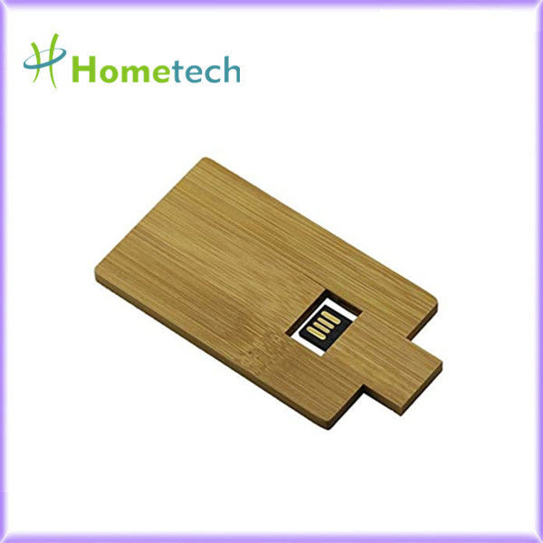 Carbonized Bamboo Card 16GB Wooden USB Flash Drive Logo Engraved Wooden USB 64 GB 2tb Flash Drive