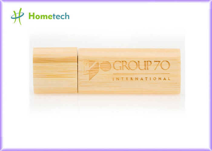 Gift Engraving Bamboo Customised Usb Flash Drives Eco Frinendly