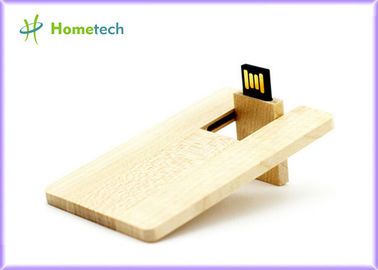 Wood Pen Drive 8GB Credit Card USB Storage Device Usb Memory Stick
