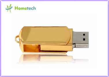 Gold Engrave Logo promotional usb drives 1gb / 2gb / 4gb / 8gb / 16gb / 32gb / 64gb