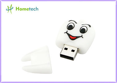 Custom Personalized Flash Drives USB 2.0 / High Speed Dentist Teeth Pendrive , DC 3.3/5V
