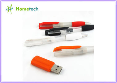 2 In 1 Multifunction Plastic Blue Usb Pen Memory Stick For Students , Teacher And Officer