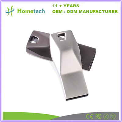 Metal Mini USB Flash Drive 128GB 64GB 32GB 16GB USB Stick Pendrive Custom Logo