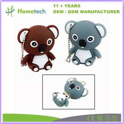 Koala 3D 32GB Customized USB Flash Drive Gifts Pen Drive Custom PVC USB Stick