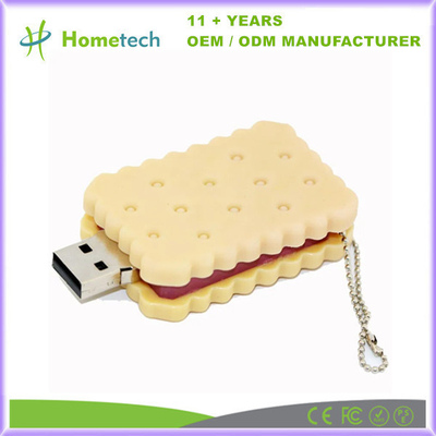 3D Customized Sushi Shaped USB Flash Disk High Speed Cookies USB Flash Drive 8GB
