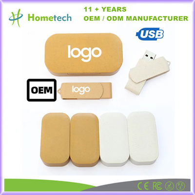 2.0 3.0 Custom LOGO Wooden USB Stick Flash Drive 16GB 32GB 64GB 128GB