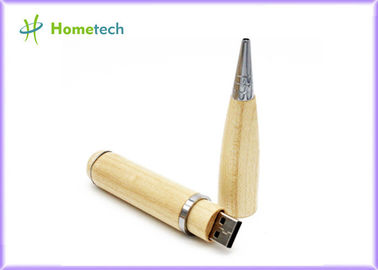 2 In 1 Multifunction Wooden USB Flash Pen Drives 4gb 8gb With Gift Box / Personal Logo
