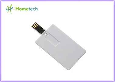 White Credit Card USB Storage Device Business and holiday gift for school / Student