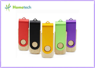 Colorful Wooden Usb Flash Drive Real Capacity micro memory Pen Drive Pendrive For PC