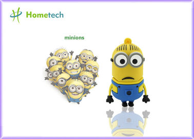 Minions Custom USB Memory Stick 64MB - 128GB Capacity Soft Plastic Material