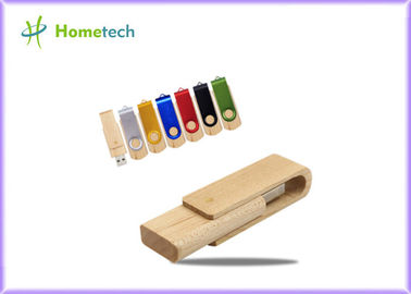 Promotional Wooden USB Flash Drive 32GB , 2.0 Thumb Pen Usb Wooden Memory Sticks