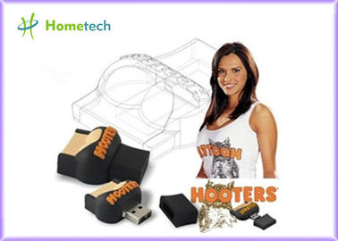 4GB Customized USB Flash Drive / HOOTERS in Bogota Custom Flash Drives for company promotional gift