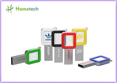 Key Shape Metal Usb Flash Drive Genuine Full Memory Supports Password Protection