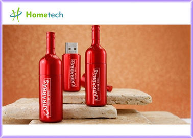 Wine Bottle Metal Thumb Drives