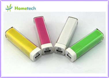 High Capacity Lipstick Small Power Bank 2200mAh with Li-Ion battery
