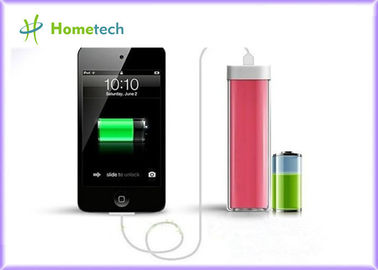 2600mAh Micro USB Cell Phone Mini Portable Power Banks 5V / 0.5A