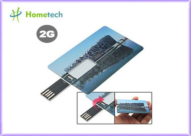Customzied Credit Card USB Storage Device / Memory Stick Thumb Drive