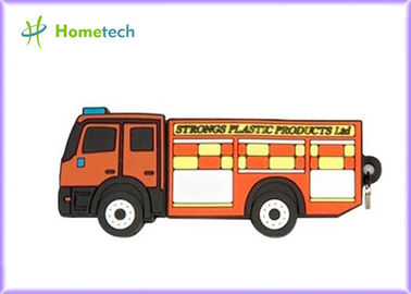 Cute BUS Cartoon USB Flash Drive / Personalized Flash Drives Password Traveler