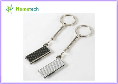 Glass Fibre Twist USB Sticks , Sliver High Speed USB Flash Drive