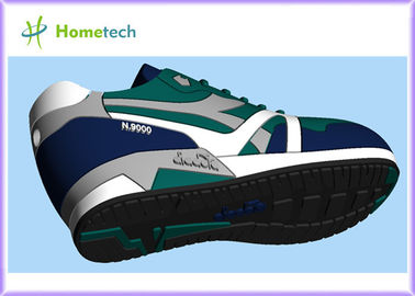 High Speed sneaker shaped Customized USB Flash Drive , Shoe Shaped PVC USB KEYS