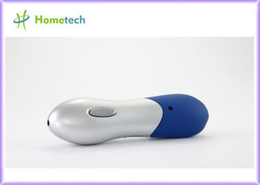 Plastic USB Flash Drive Memory , Bule pen usb flash drive 2GB / 4GB/ 8GB