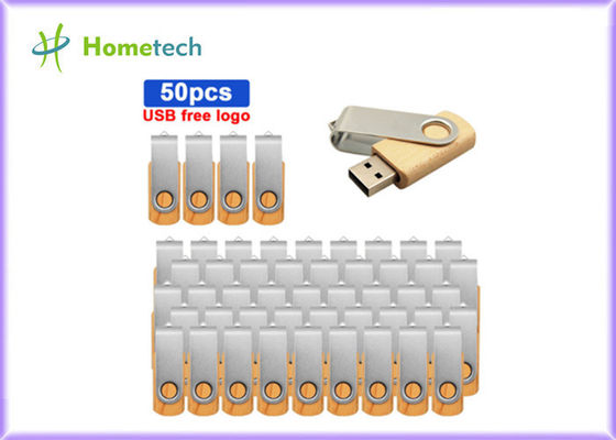 Folding Twist Wooden USB Pen Drive 2.0 3.0 1 GB 4 GB 8GB 16GB 32GB Swivel