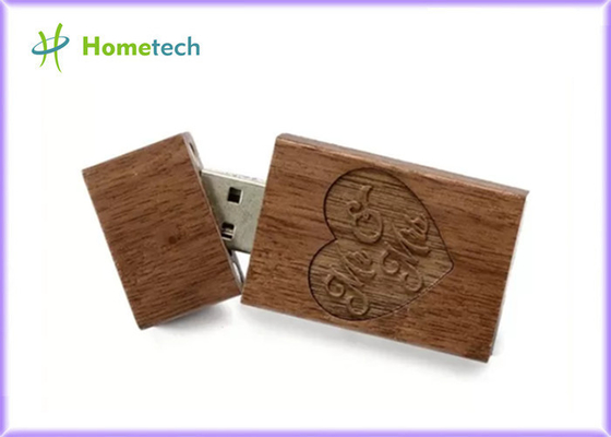 Data Storage Reading 148 Mbps 16GB Wooden USB Flash Drive