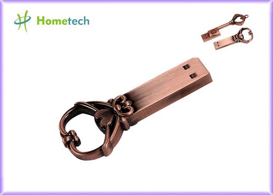 Metal Love Knot Key Shape 16GB USB 2.0 metal key shape usb flash drive usb flash key flash-key